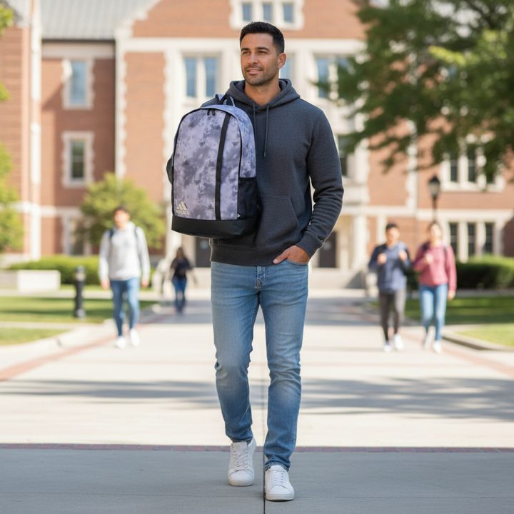 ADIDAS Linear Backpack Graphics U Essentials Linear Backpack