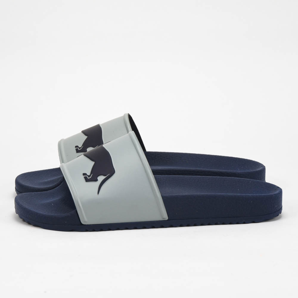 HARMONT AND BLAINE CIABATTA UOMO EVA - LOGO GRIGIO - BLU – Image 6