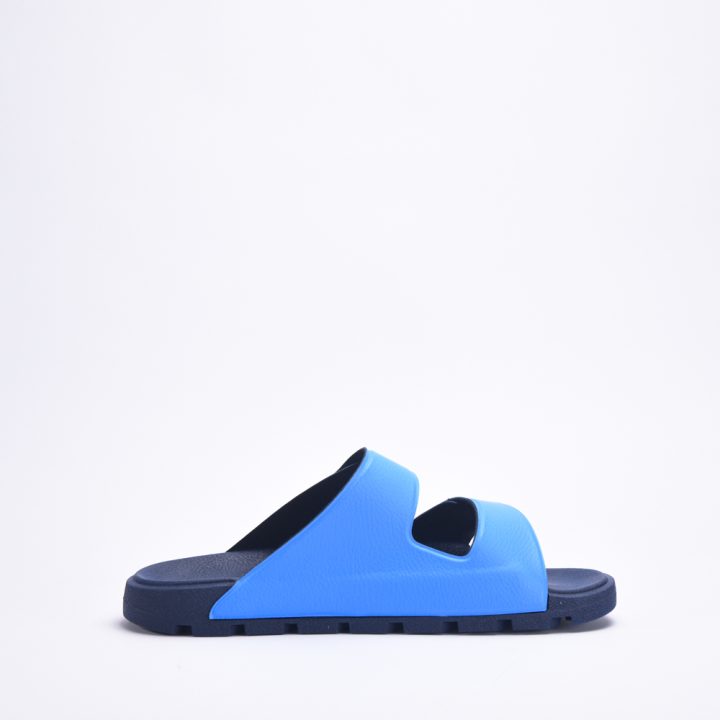 CIABATTA UOMO BLUBBER – LOGO AZZURRO – BLU