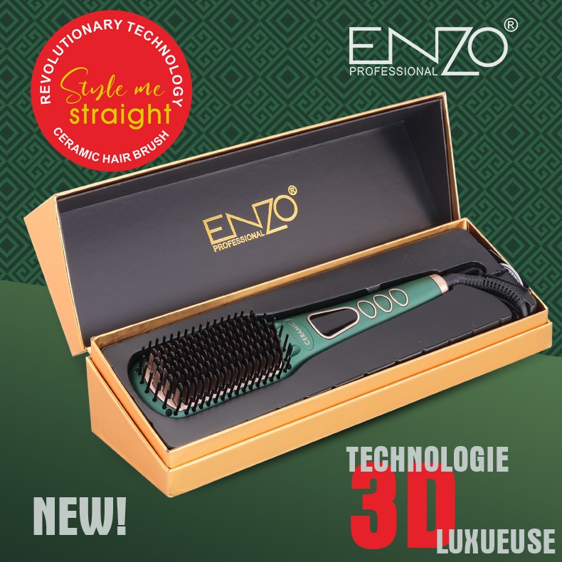 Brosse Chauffante Lissante ENZO 3D EN-4105 – Image 5