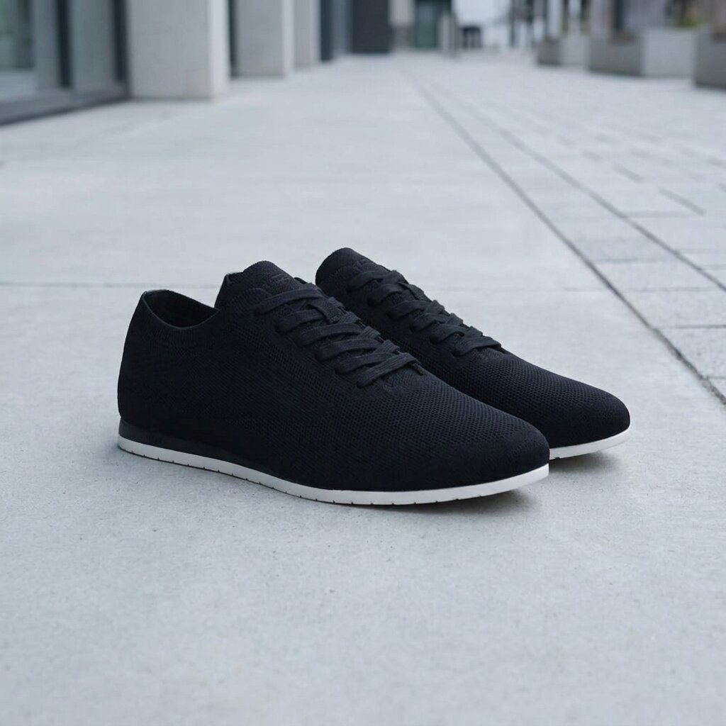 VO7 BASKET YACHT KNIT HOMME BLACK – Image 3