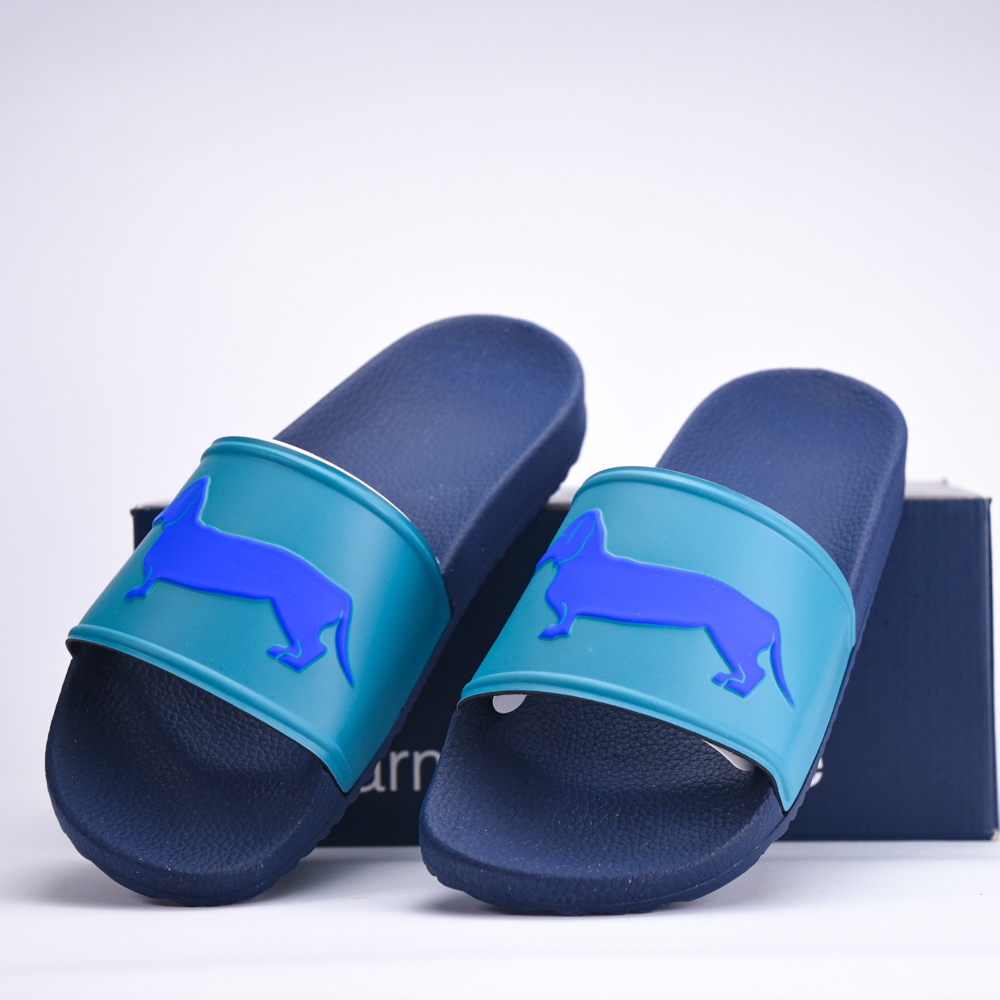 HARMONT AND BLAINE CIABATTA UOMO EVA - LOGO VERDE MARE - BLU – Image 3