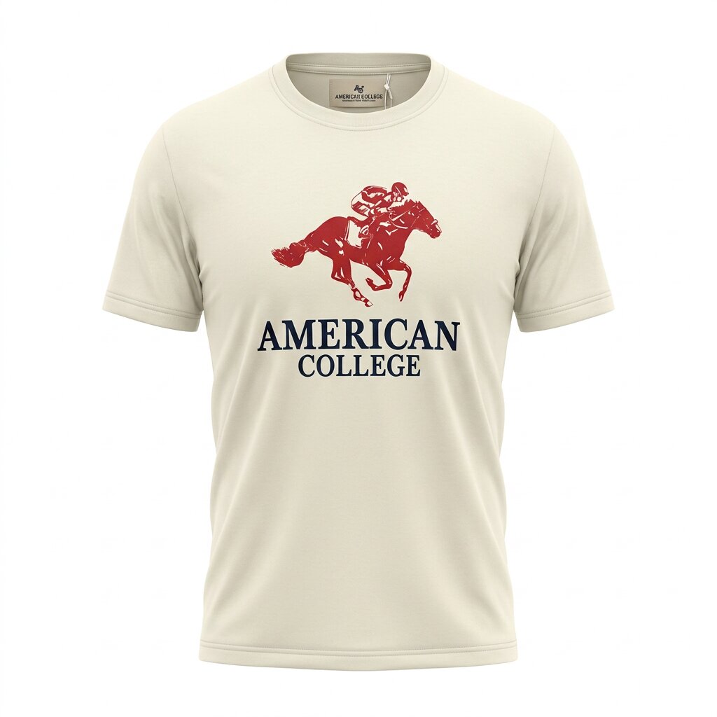 American College t-shirt pour Homme
