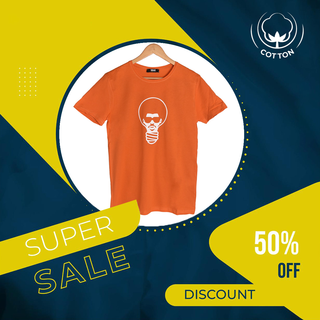T-shirt ORANGE *MICHAEL * – Image 5
