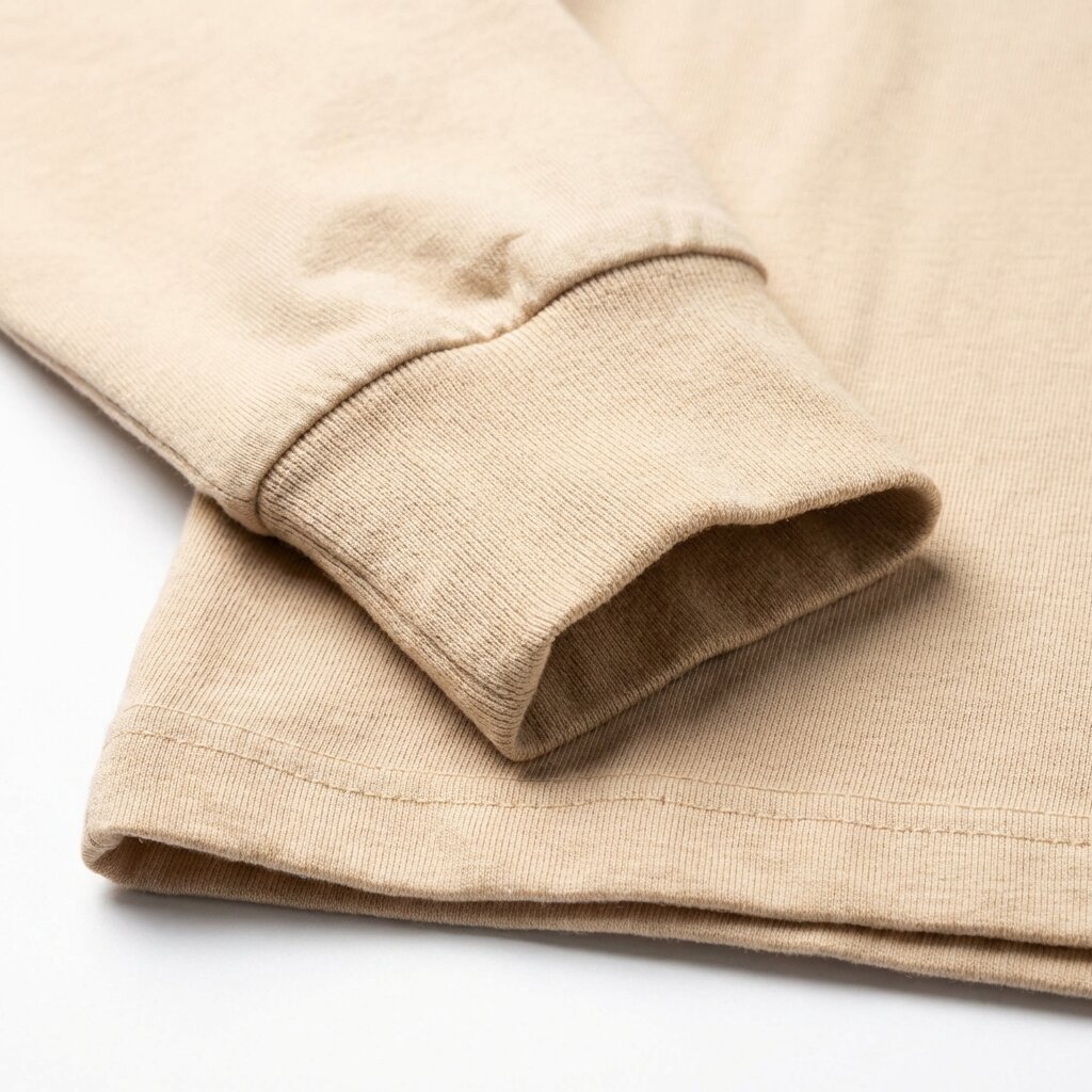 DEPART POLO A MANCHES DEPART HOMMES BEIGE – Image 4