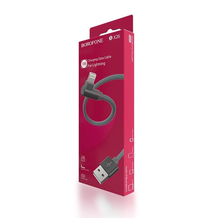CHARGING DATA CABLE FOR LIGHTING BX26   -1M-