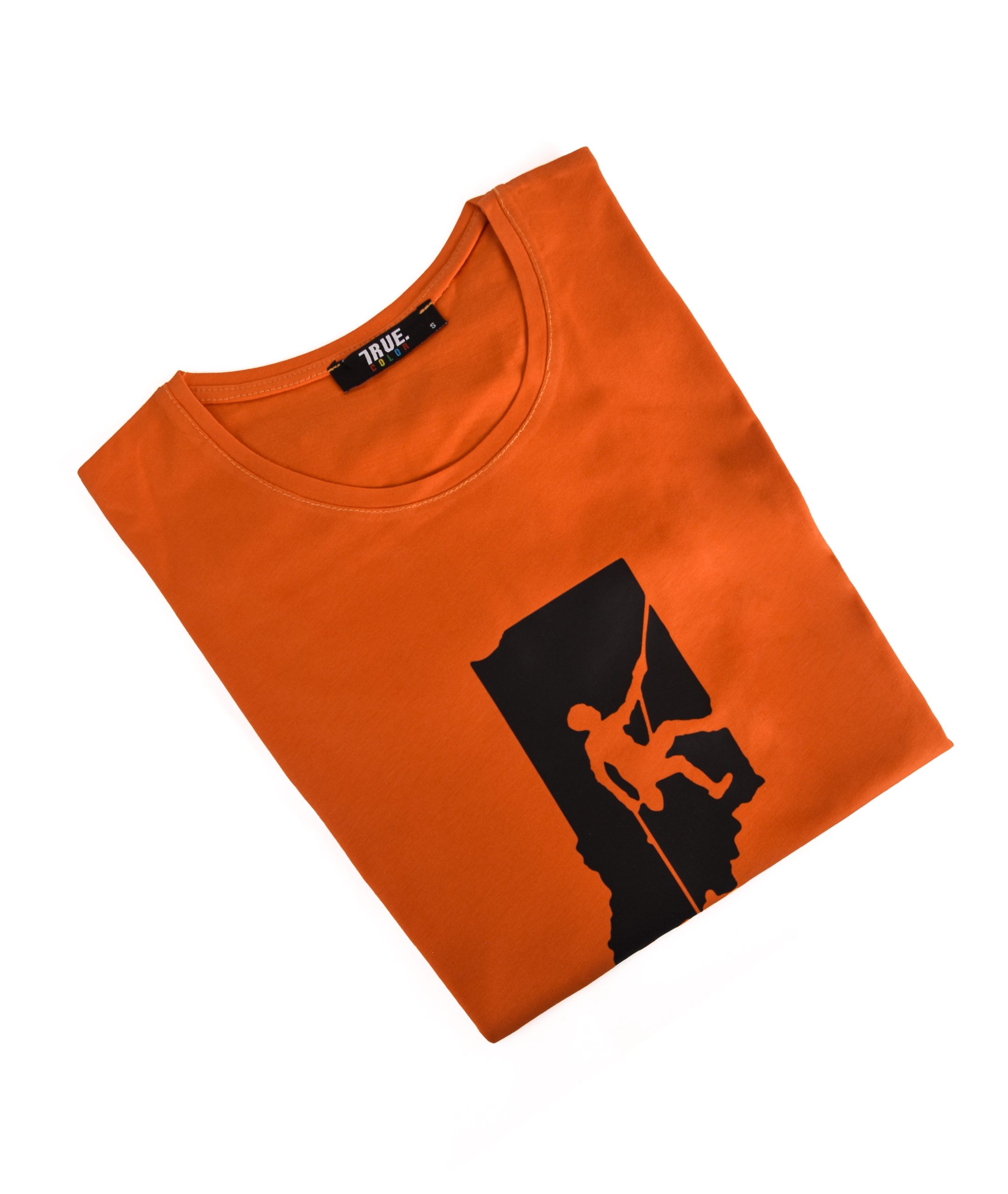 T-shirt orange 1 Alpinisme – Image 3