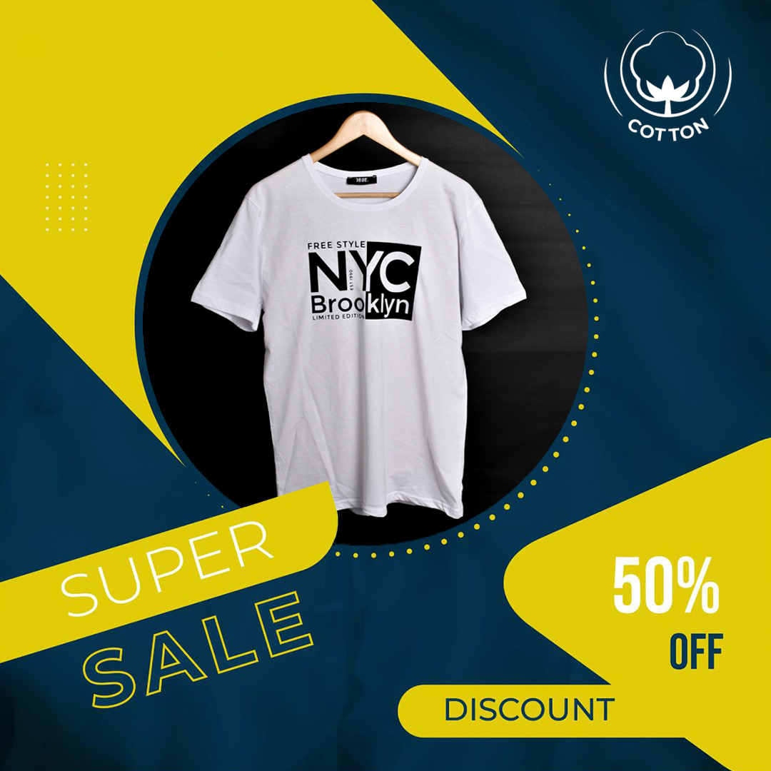 T-shirt BLANC NYC BROOKLYN – Image 5