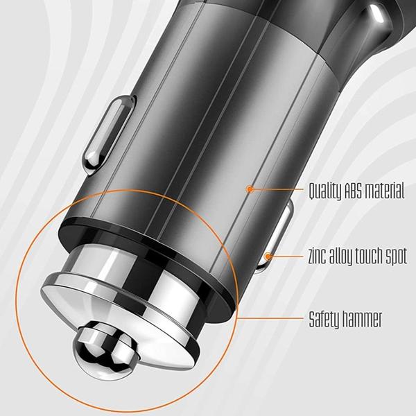 METAL CAR CHARGER 2 USB DP-C53Q