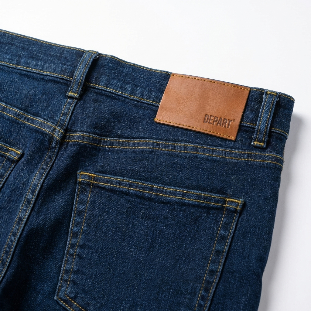 DEPART PANTALON JEAN DEPART SLIM HOMME BLEU – Image 4