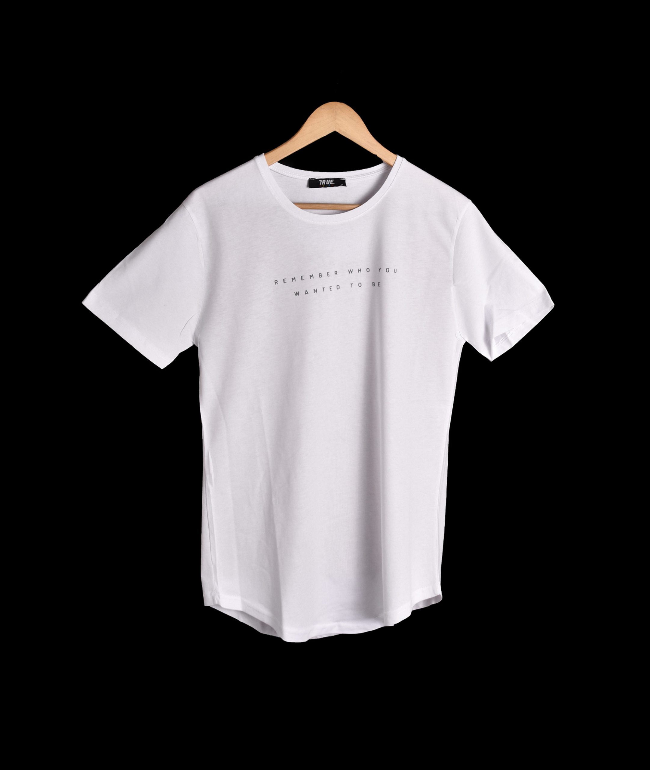 T-shirt BLANC 2 *REMEMBER WHO YOU WANTED TO BE * – Image 2