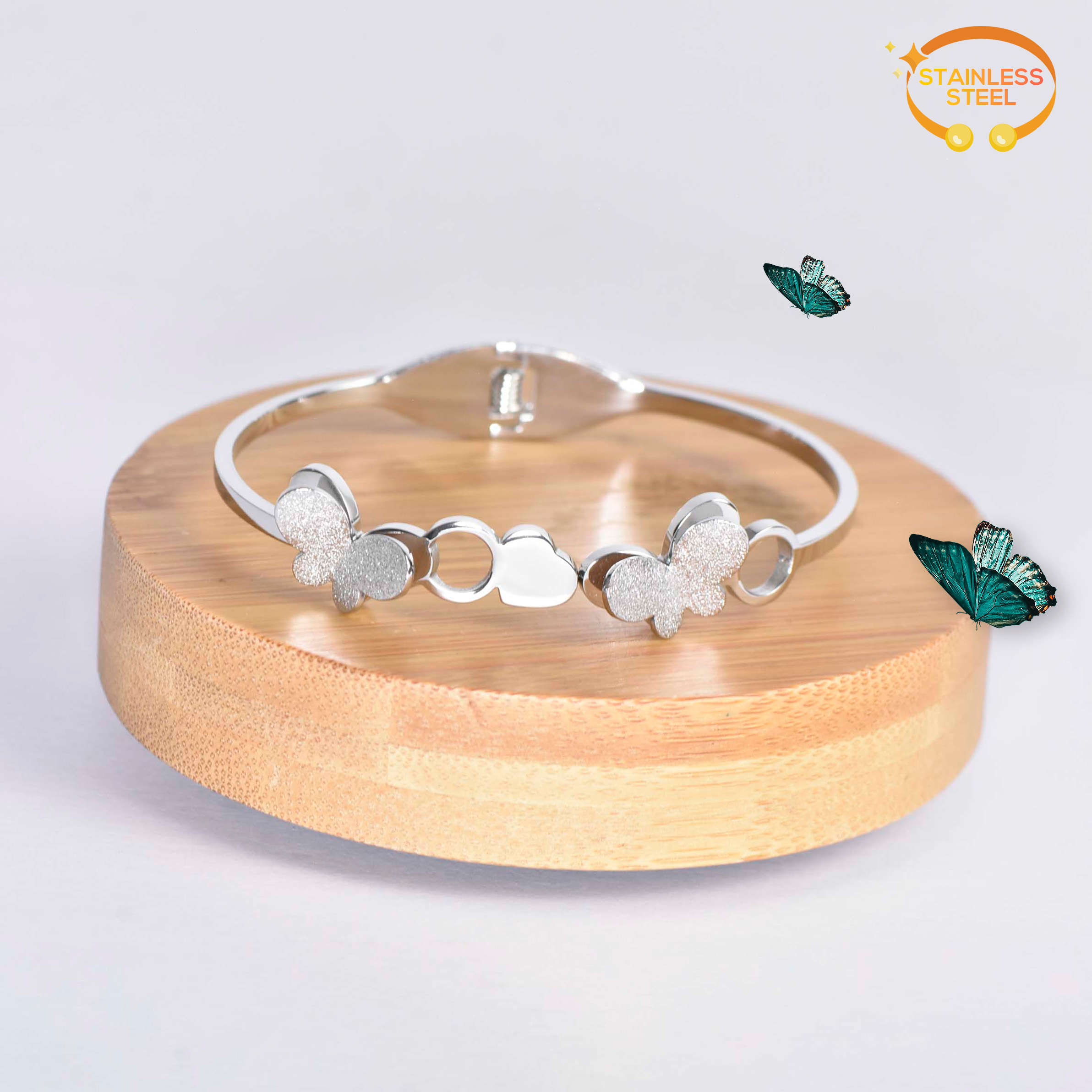BRACELET PAPILLIONS AMOUREUX – Image 4