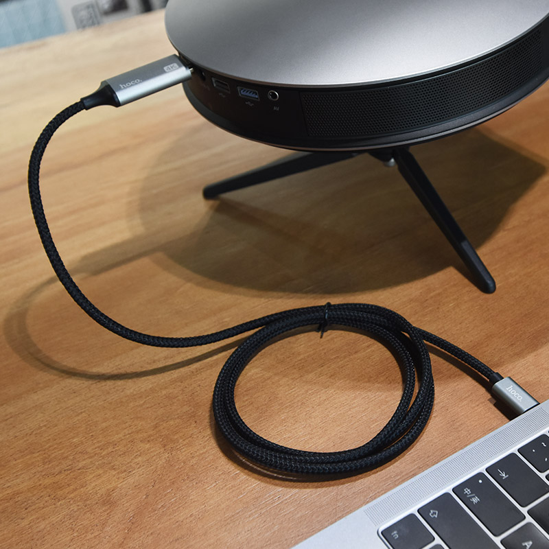Câble Type-C vers HDMI 4K UA13 coque en alliage d'aluminium – Image 2