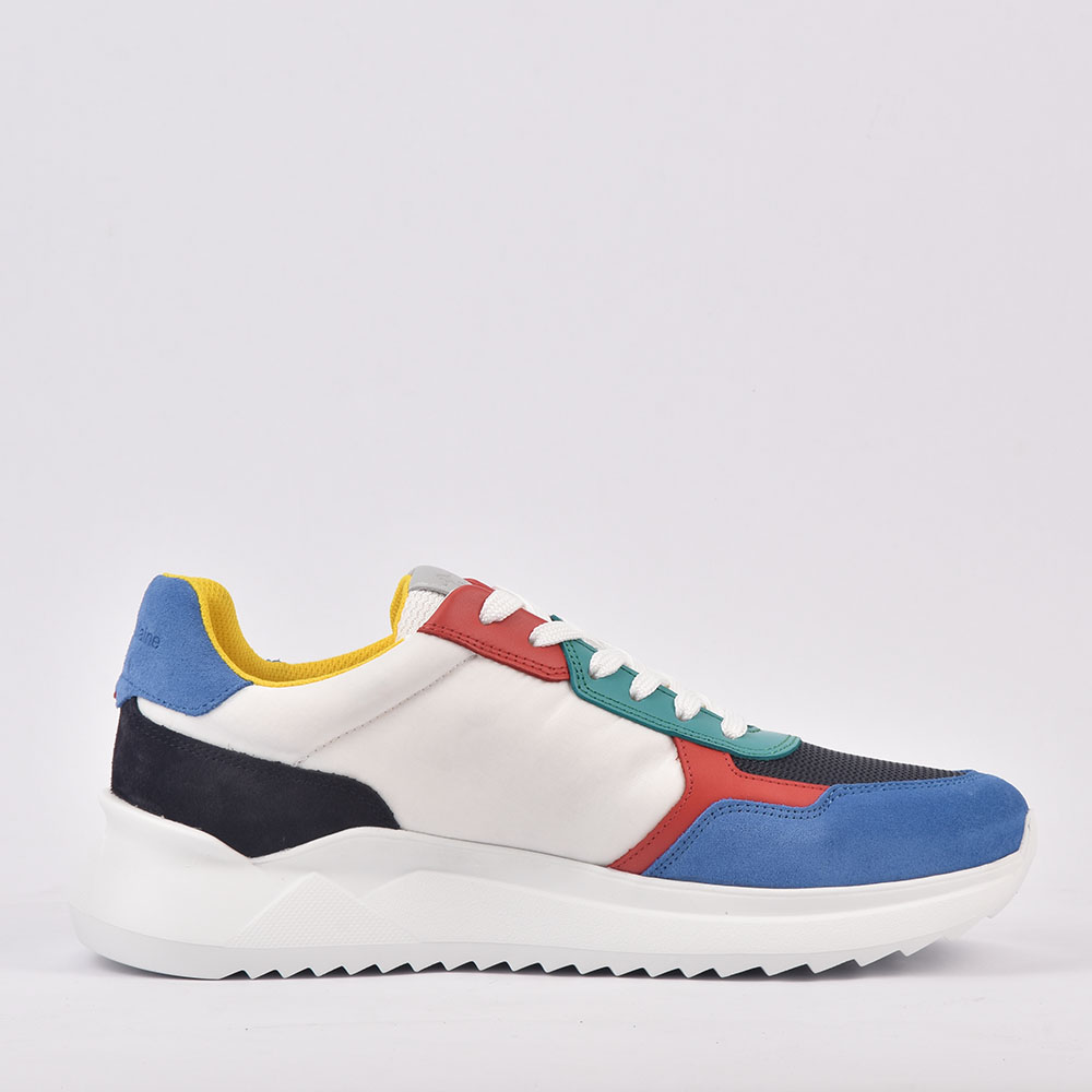 HARMONT AND BLAINE SCARPA UOMO CAMOSCIO AZZURRO – Image 4