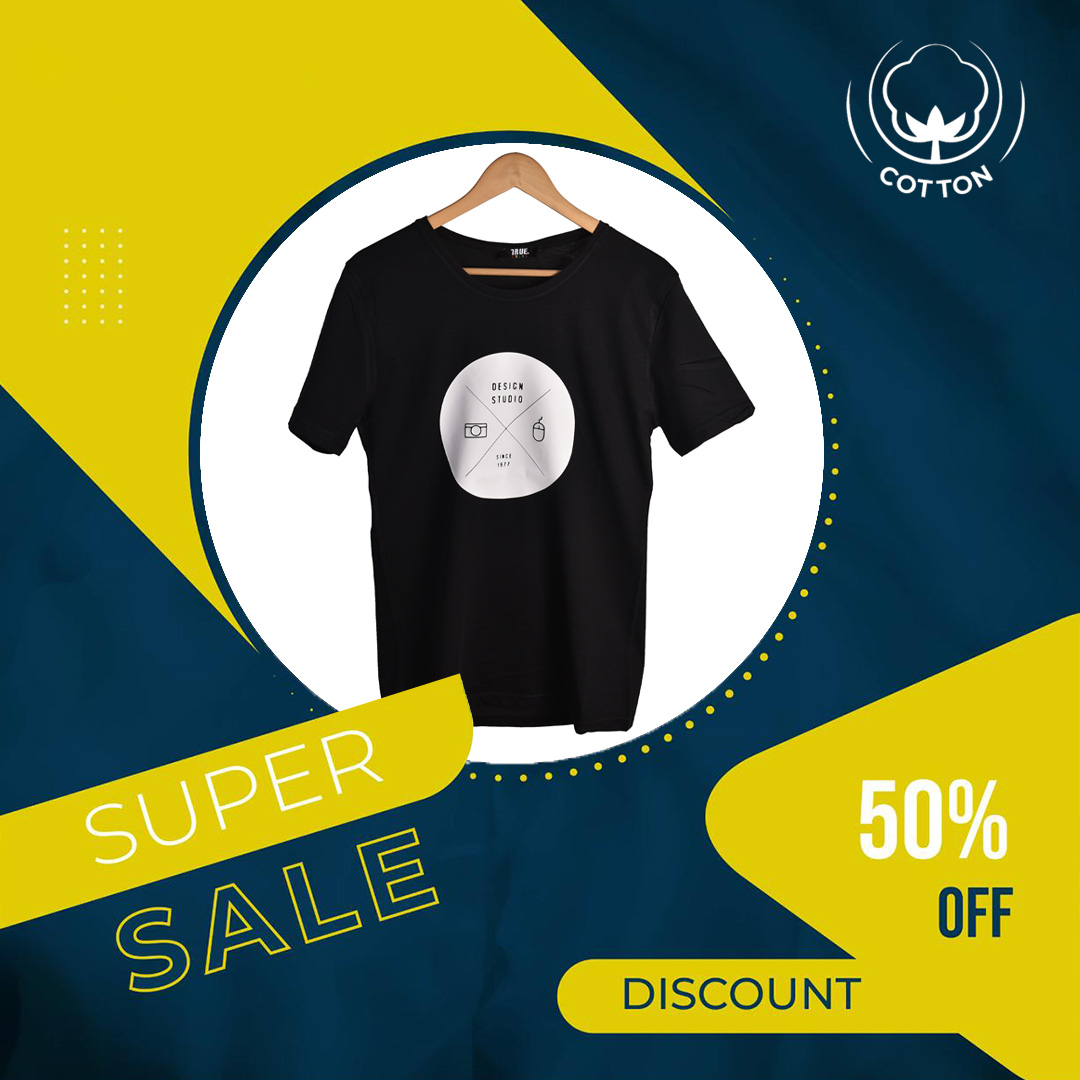 T-shirt NOIR *DESIGN STUDIO* – Image 5