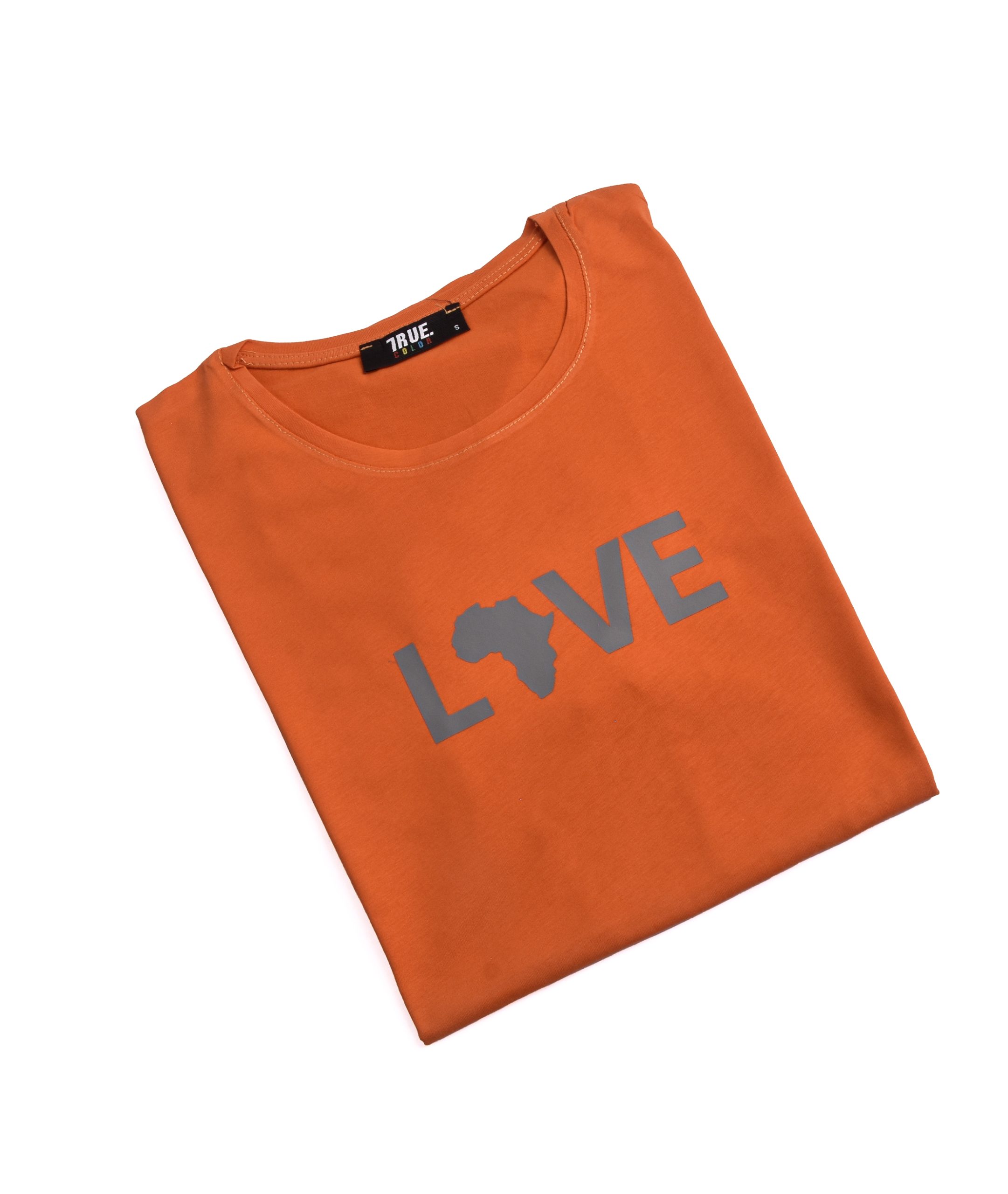 T-shirt ORANGE *LIVE * – Image 3