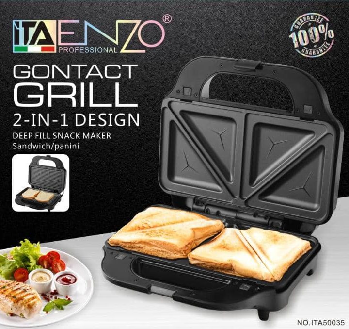 GONTACT GRILL 2-IN-1 DESIGNE