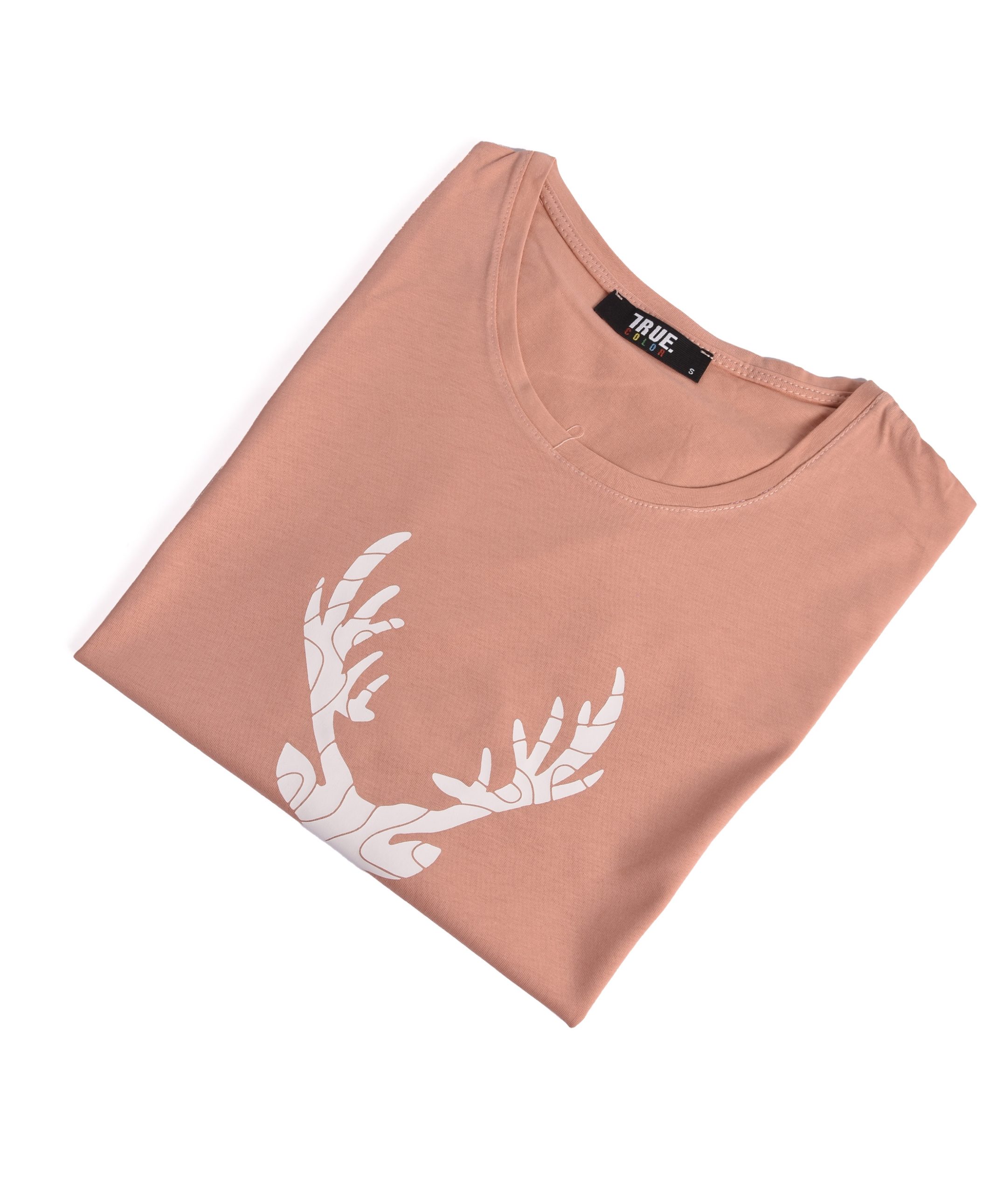 T-shirt SAUMON MOTIF CERF – Image 3
