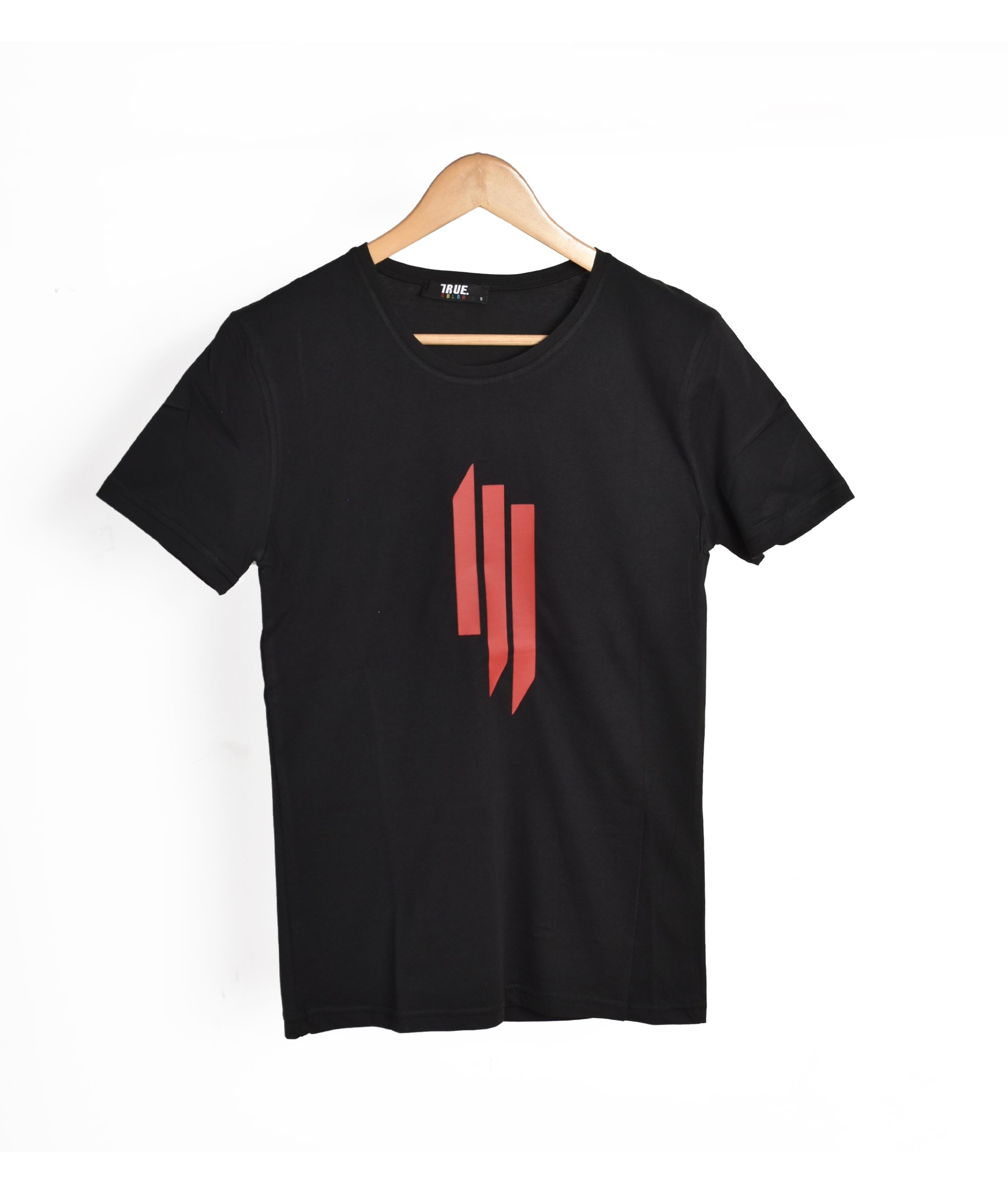 T-shirt NOIR ET ROUGE *Skrillex* – Image 3