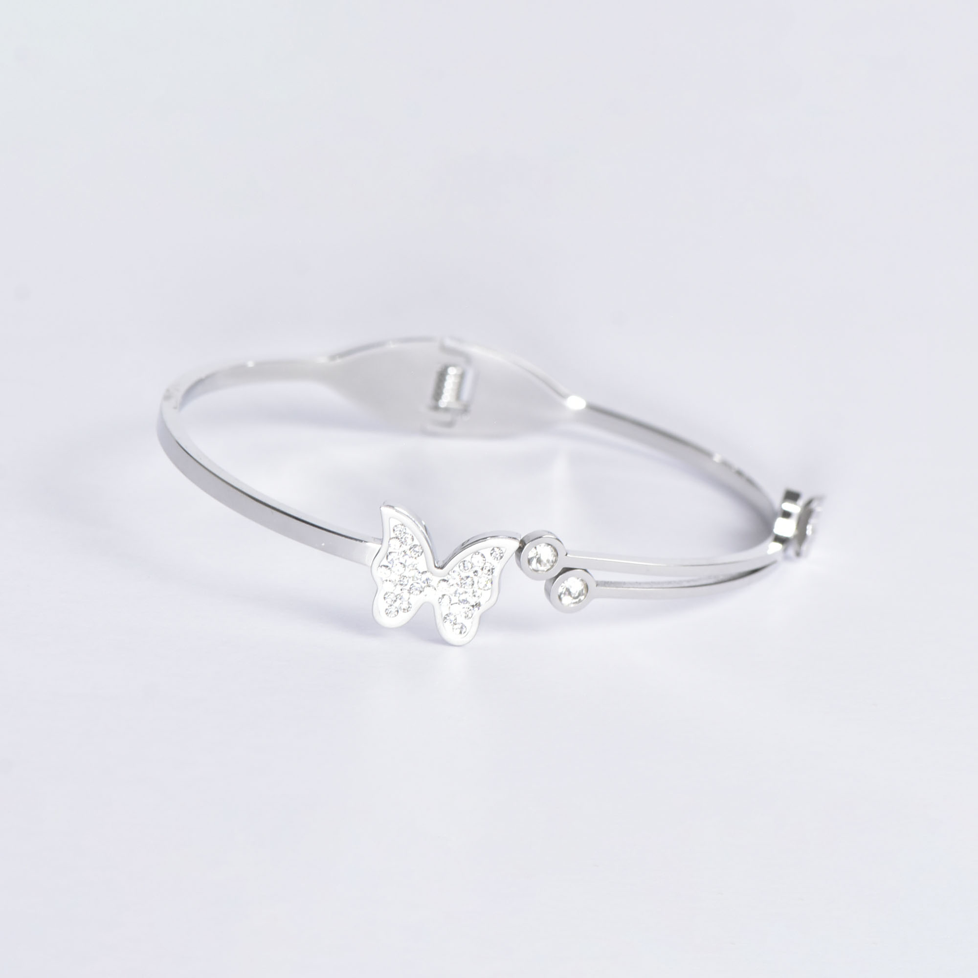 BRACELET LUMIÈRE DE PAPILLIONS ARGENT – Image 3
