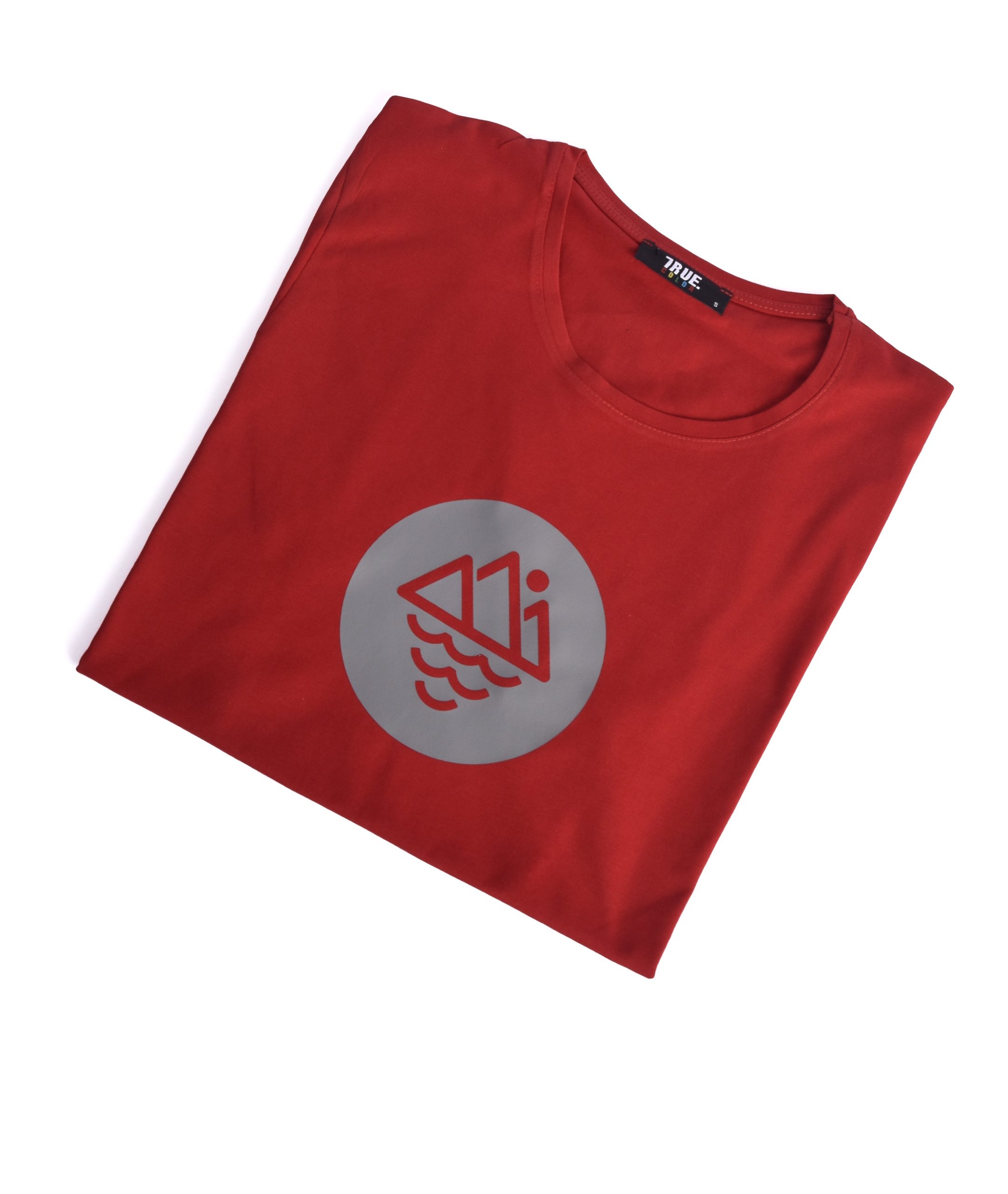 T-shirt ROUGE MOTIF *LA PLAGE* – Image 3