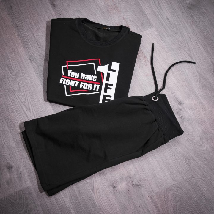 ENSEMBLE NOIR *YOU HAVE FLIGHT FOR IT *