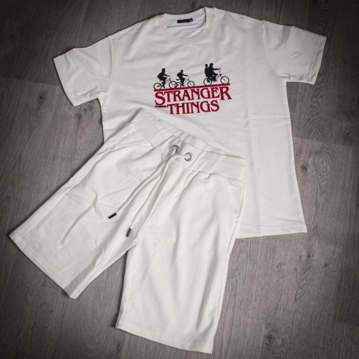 ENSEMBLE BLANC *STRANGER THINGS *
