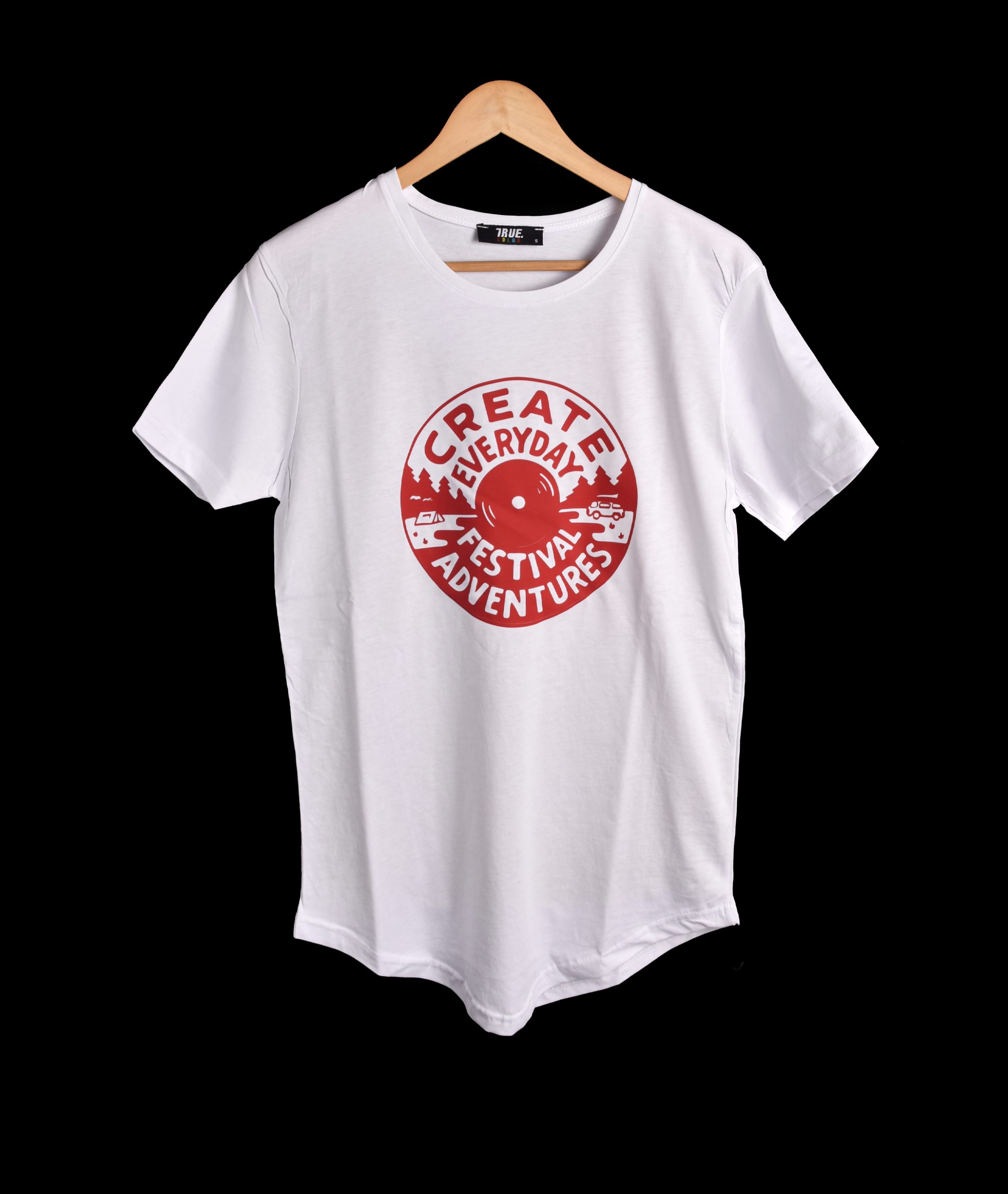 T-shirt BLANC 2 *CREATE EVERDAY * – Image 2