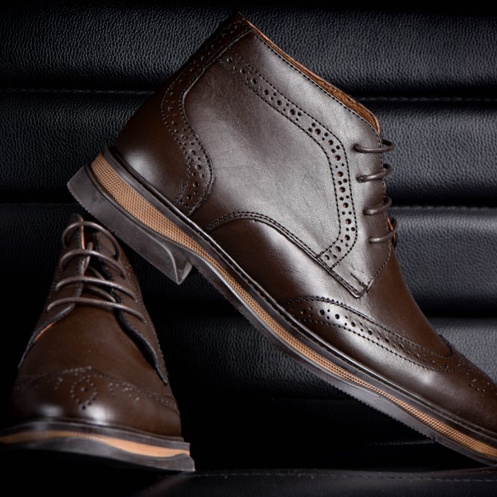Demi boot tabac