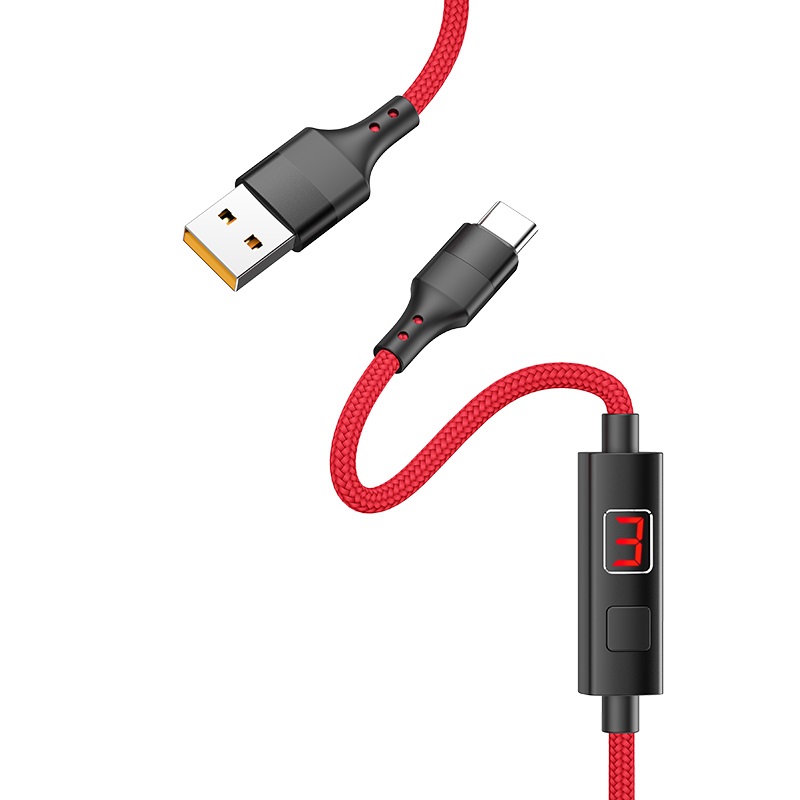 Cable USB to Type-C “S13 Central control” charging data sync with timer – Image 3