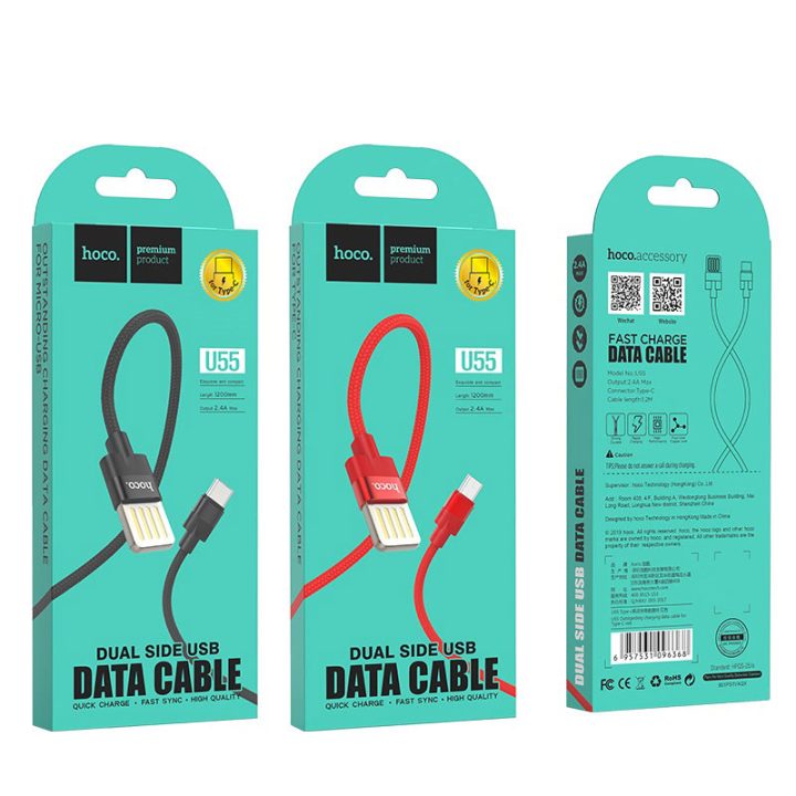 Cable USB to Micro-USB “U55 Outstanding” charging data sync
