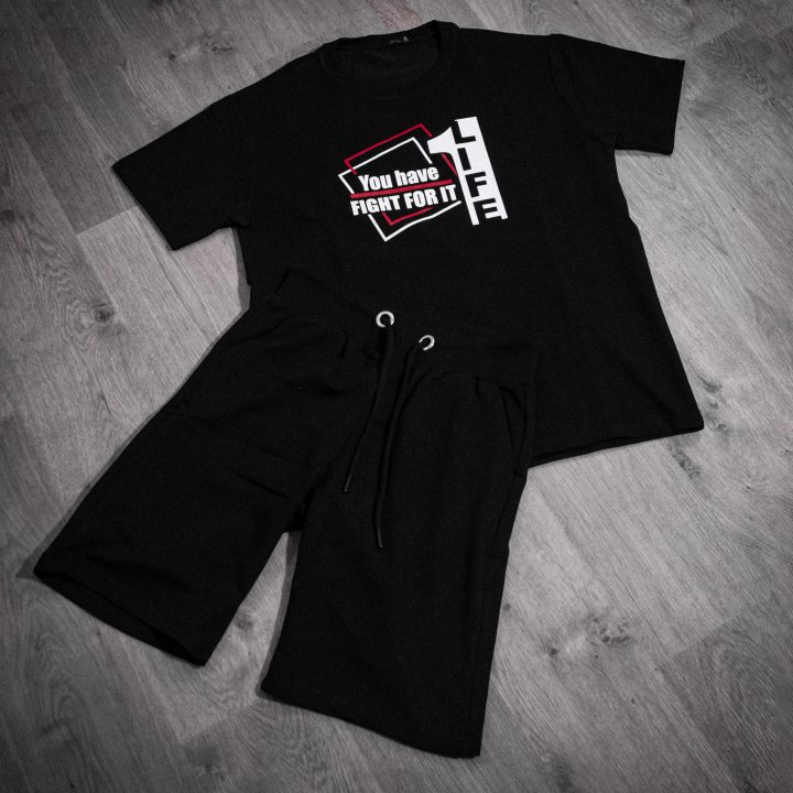 ENSEMBLE NOIR *YOU HAVE FLIGHT FOR IT *