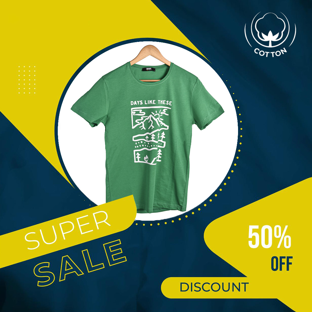 T-shirt VERT *DAYS LIKE THESE * – Image 5