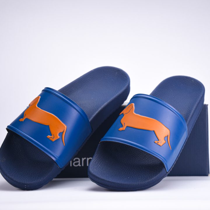 CIABATTA UOMO EVA - LOGO AVIO - ARANCIO