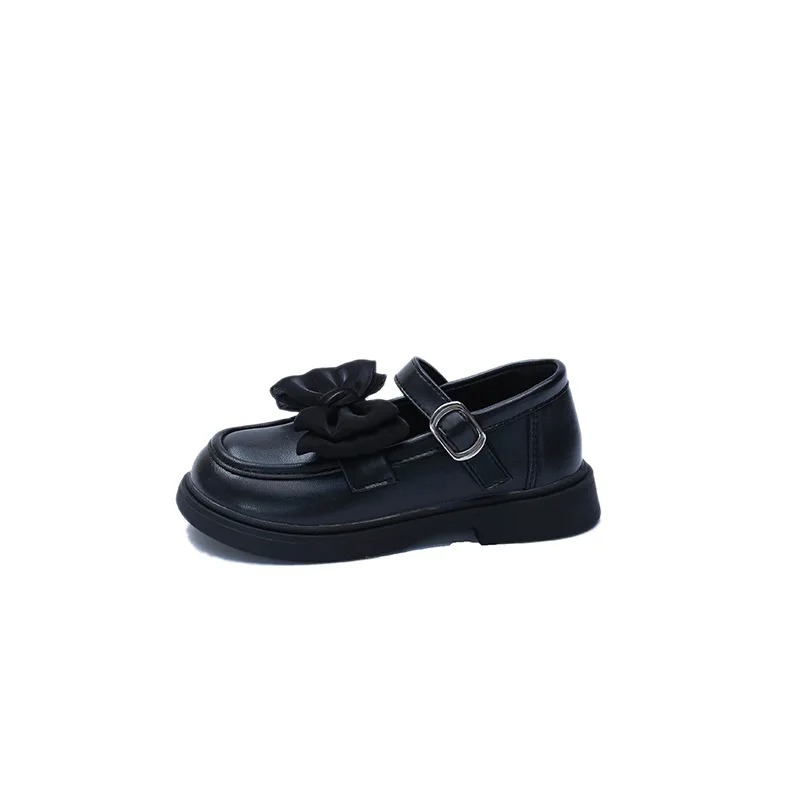 Chaussure Princesse Noir boucle carré noeud papillion – Image 4