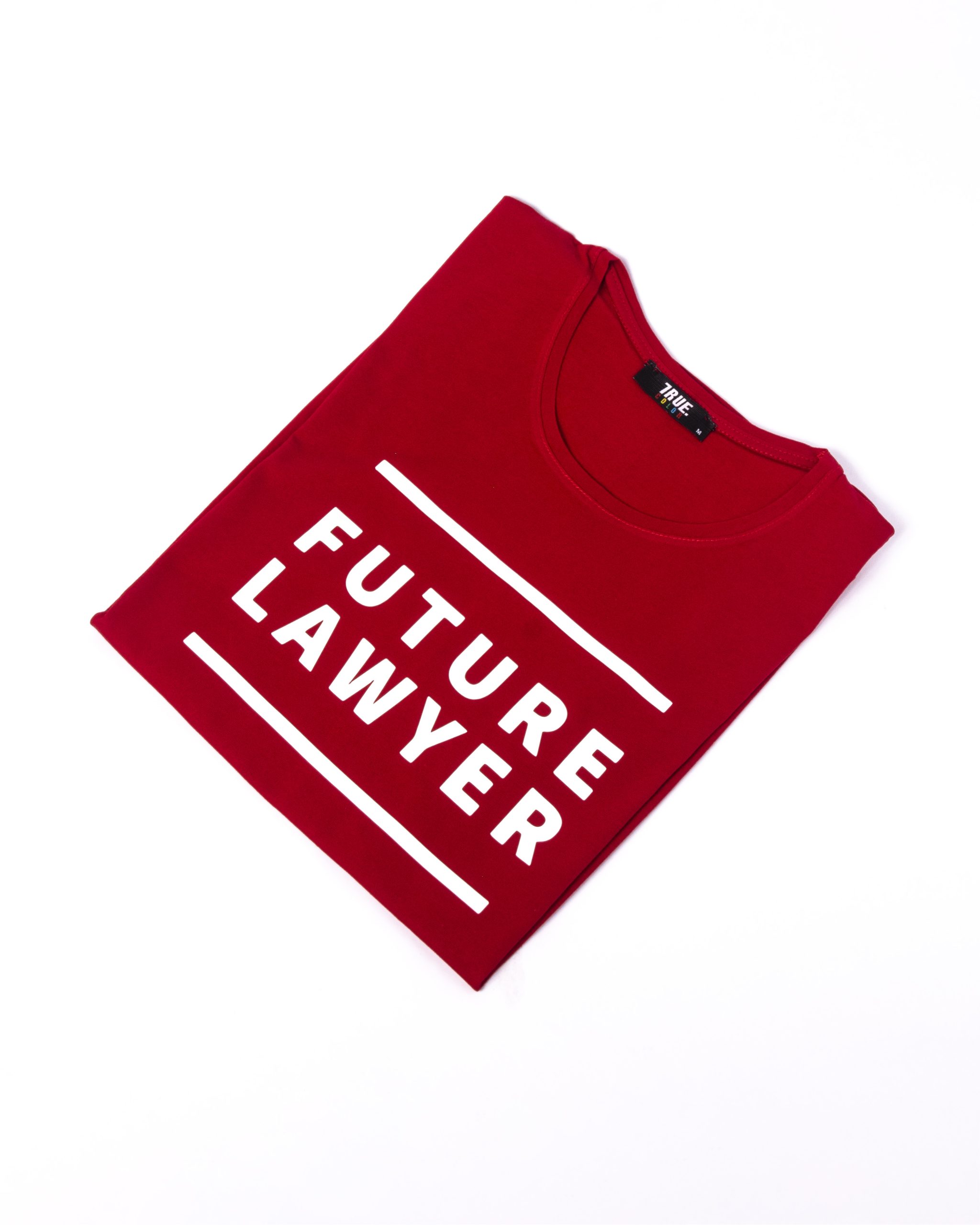 T-shirt ROUGE *FUTURE LAWYER* – Image 3