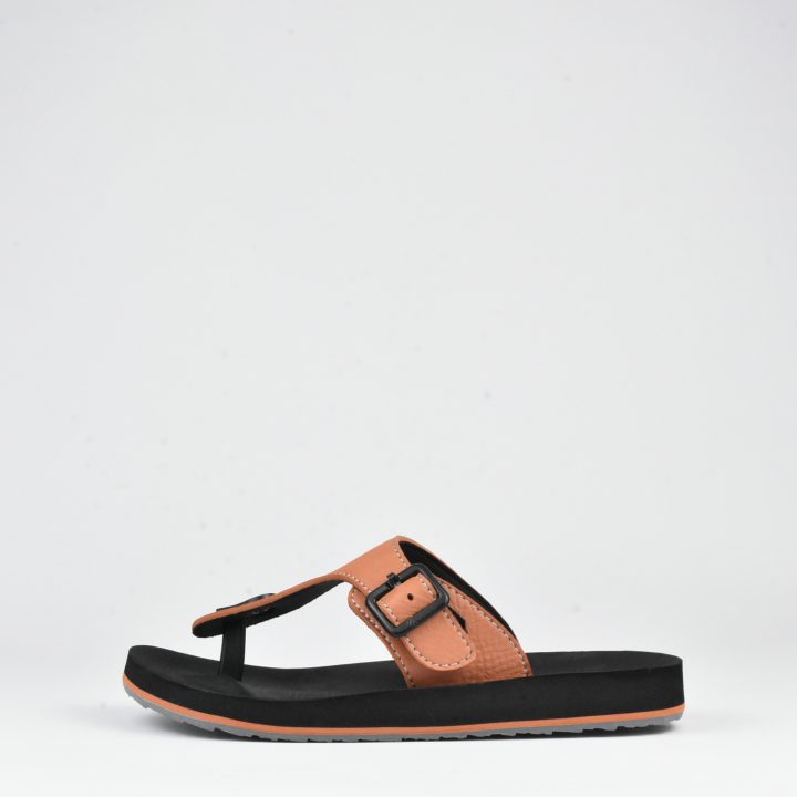 CLAQUETTE AA54M ORANGE BLACK KITO