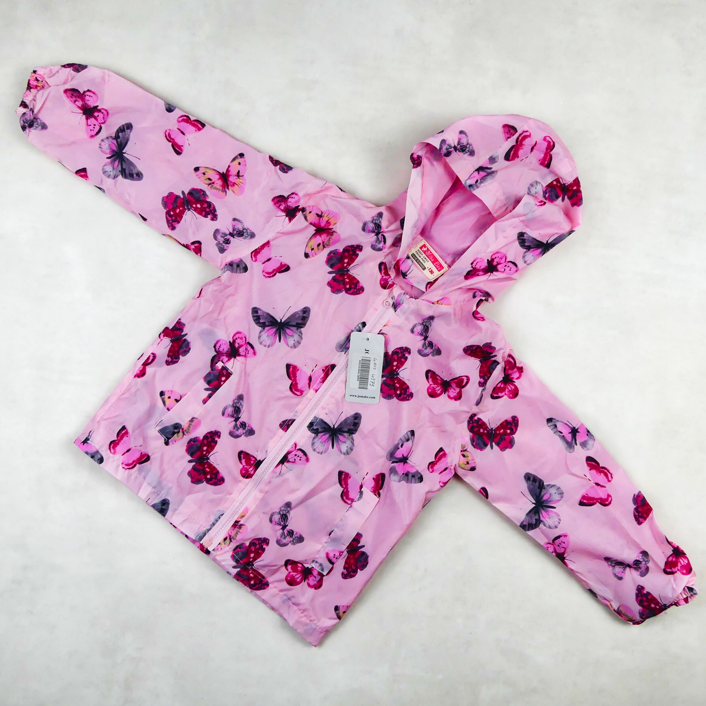 VESTE CAWET ROSE -MOTIF PAPILLON – Image 4