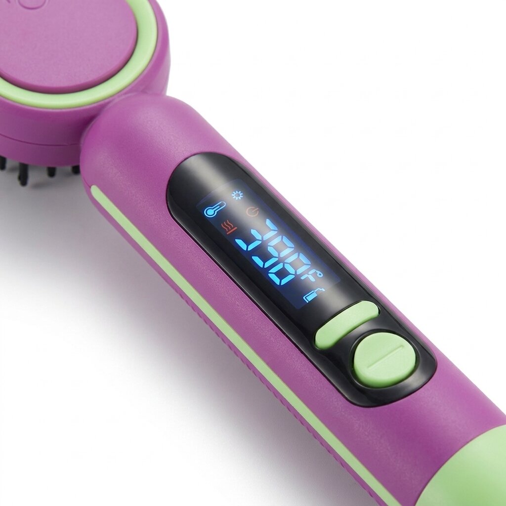 ENZO PROFESSIONAL Peigne Pour Cheveux Chauffante Lissante Pro 988F° – Image 4
