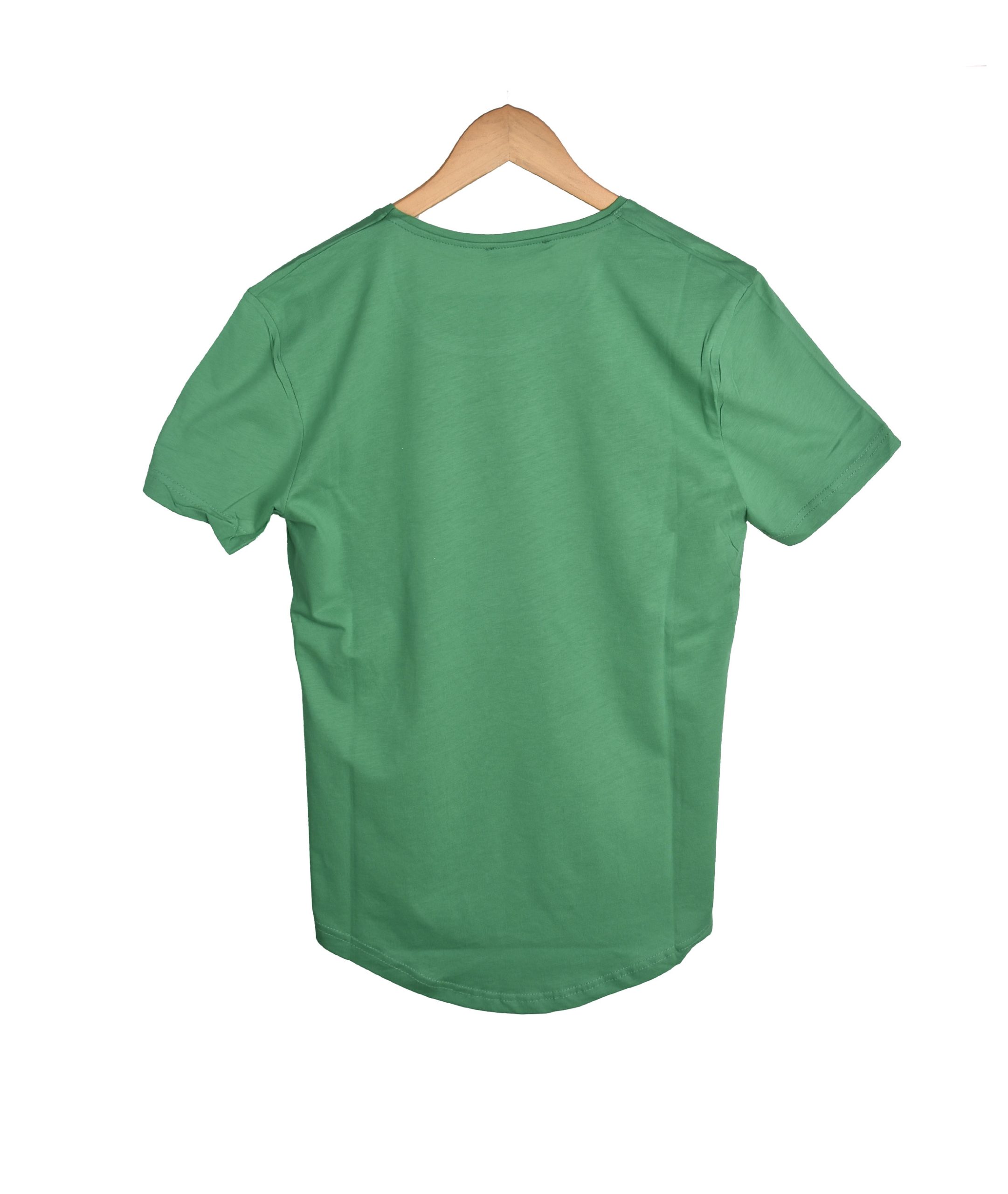 T-shirt VERT 2 LOGO VELO JAUNE ET NOIR – Image 4