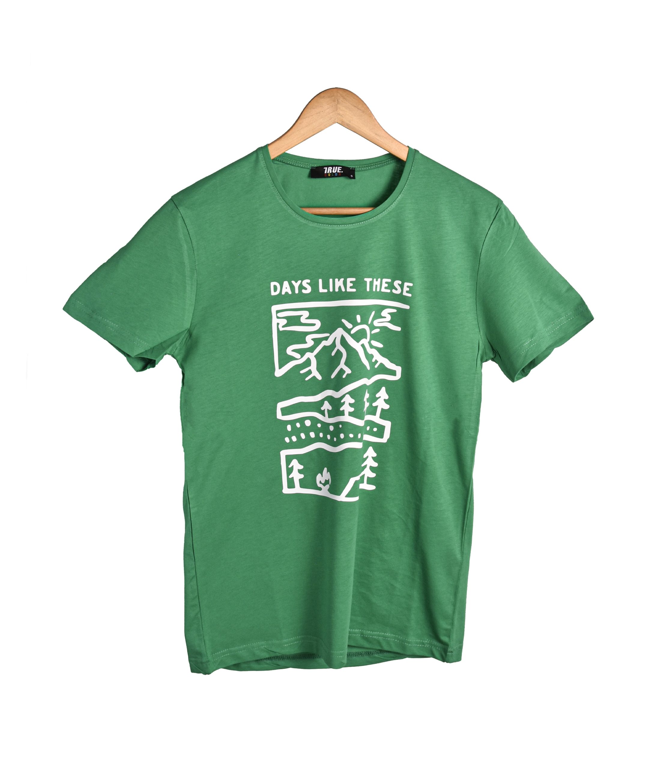 T-shirt VERT *DAYS LIKE THESE * – Image 2
