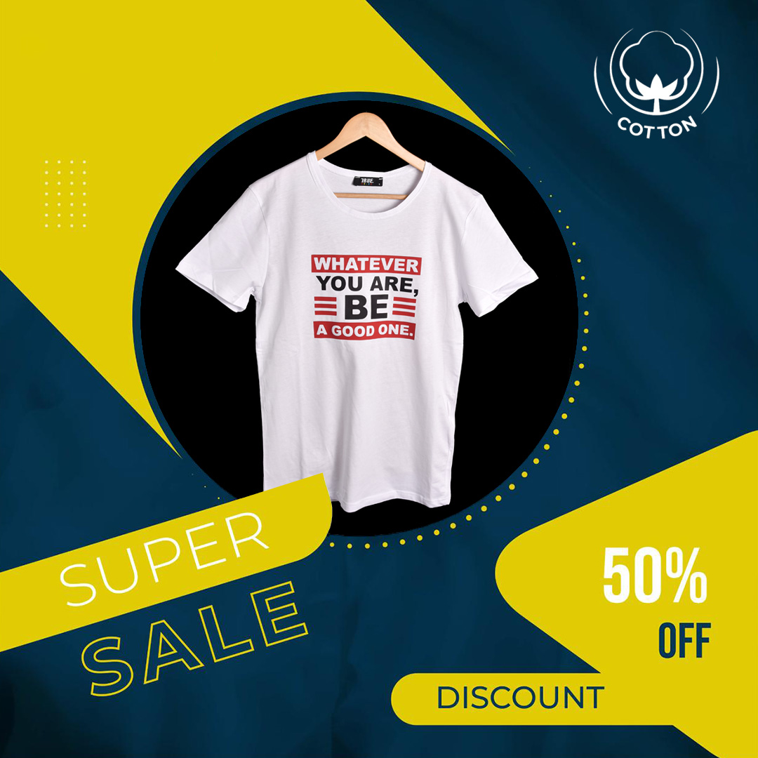 T-shirt BLANC *WHATEVER YOU ARE BE A GOOD ONE – Image 5