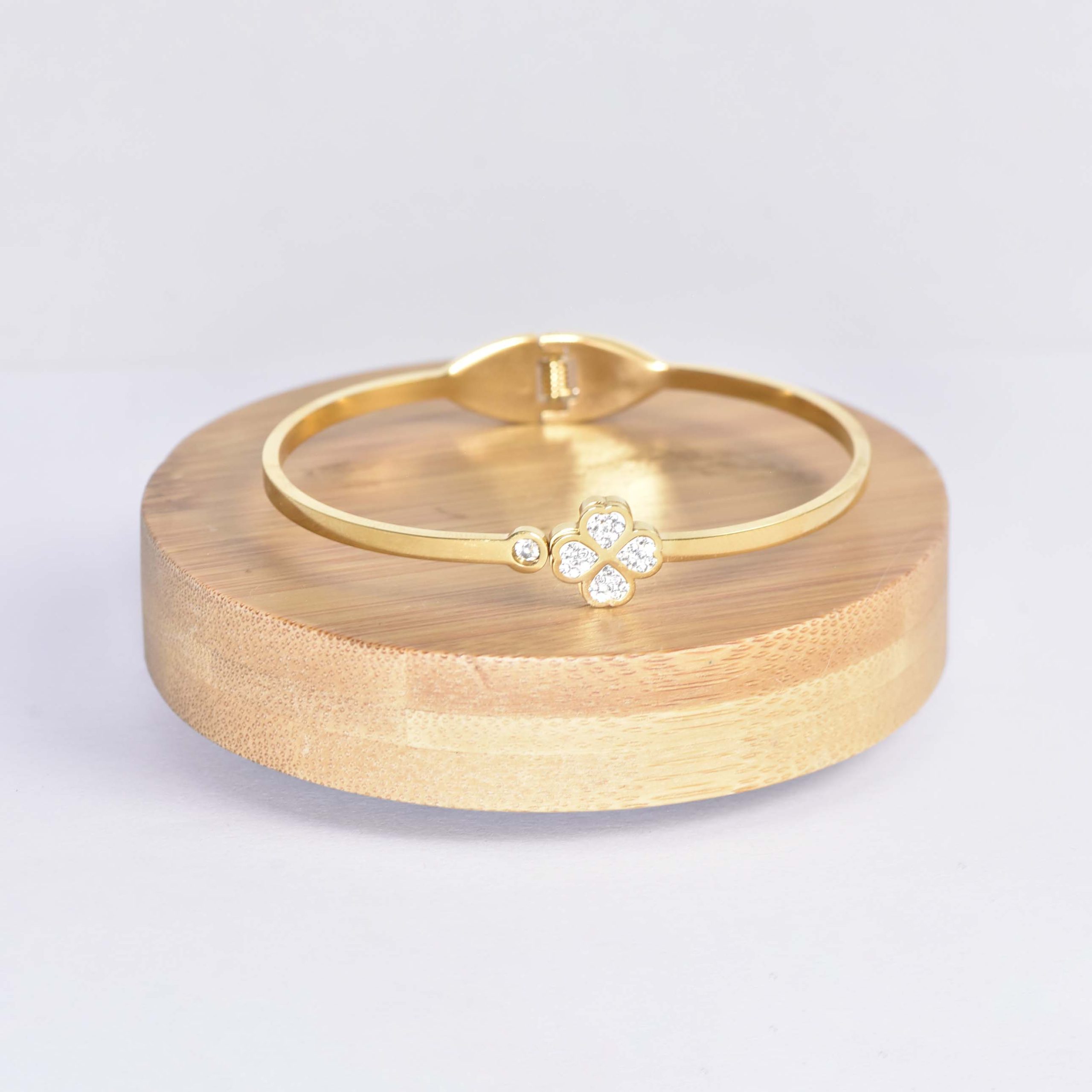 BRACELET TRÈFLE À 4 GOLD – Image 4