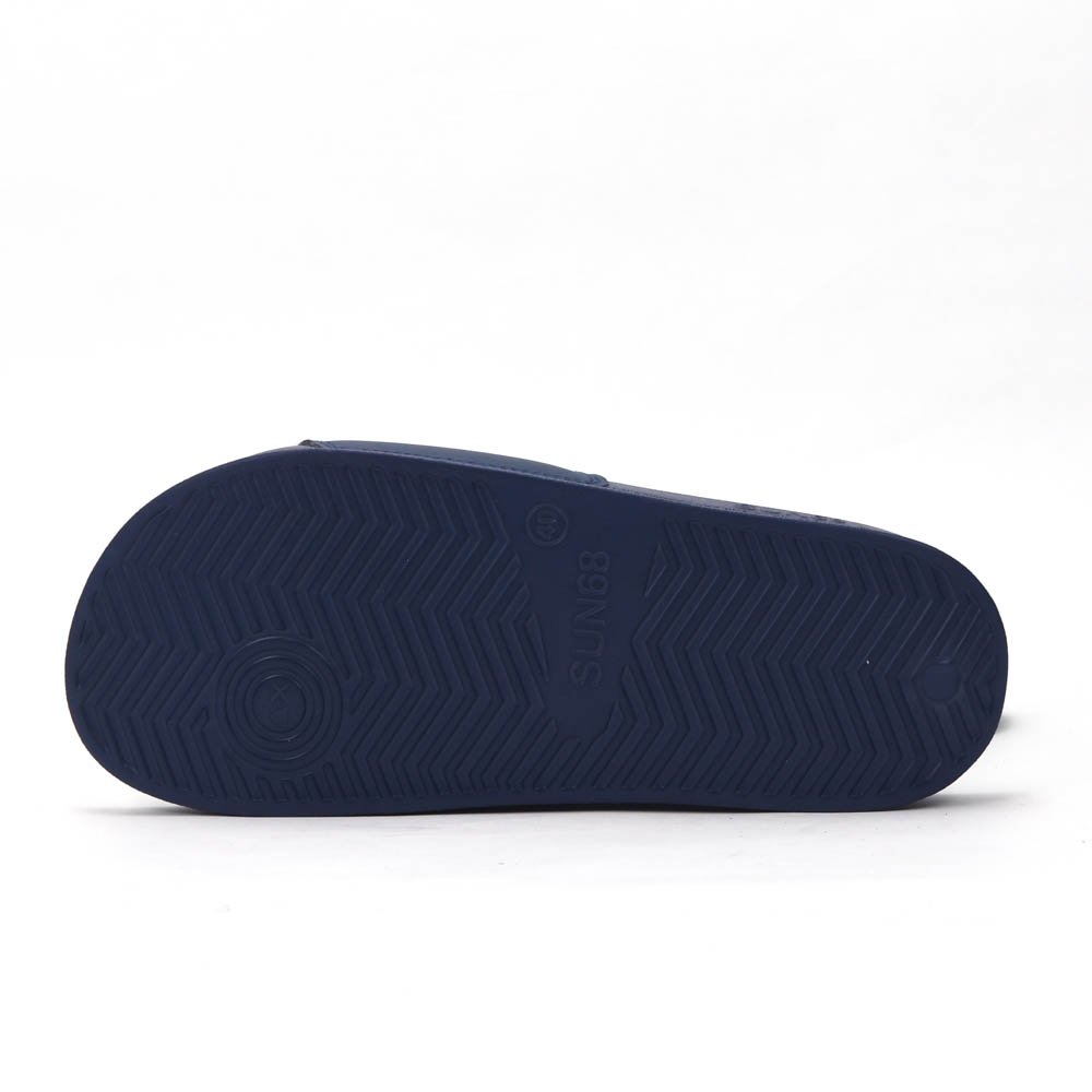 SUN68 Logo Navy Flip Flops – Image 4