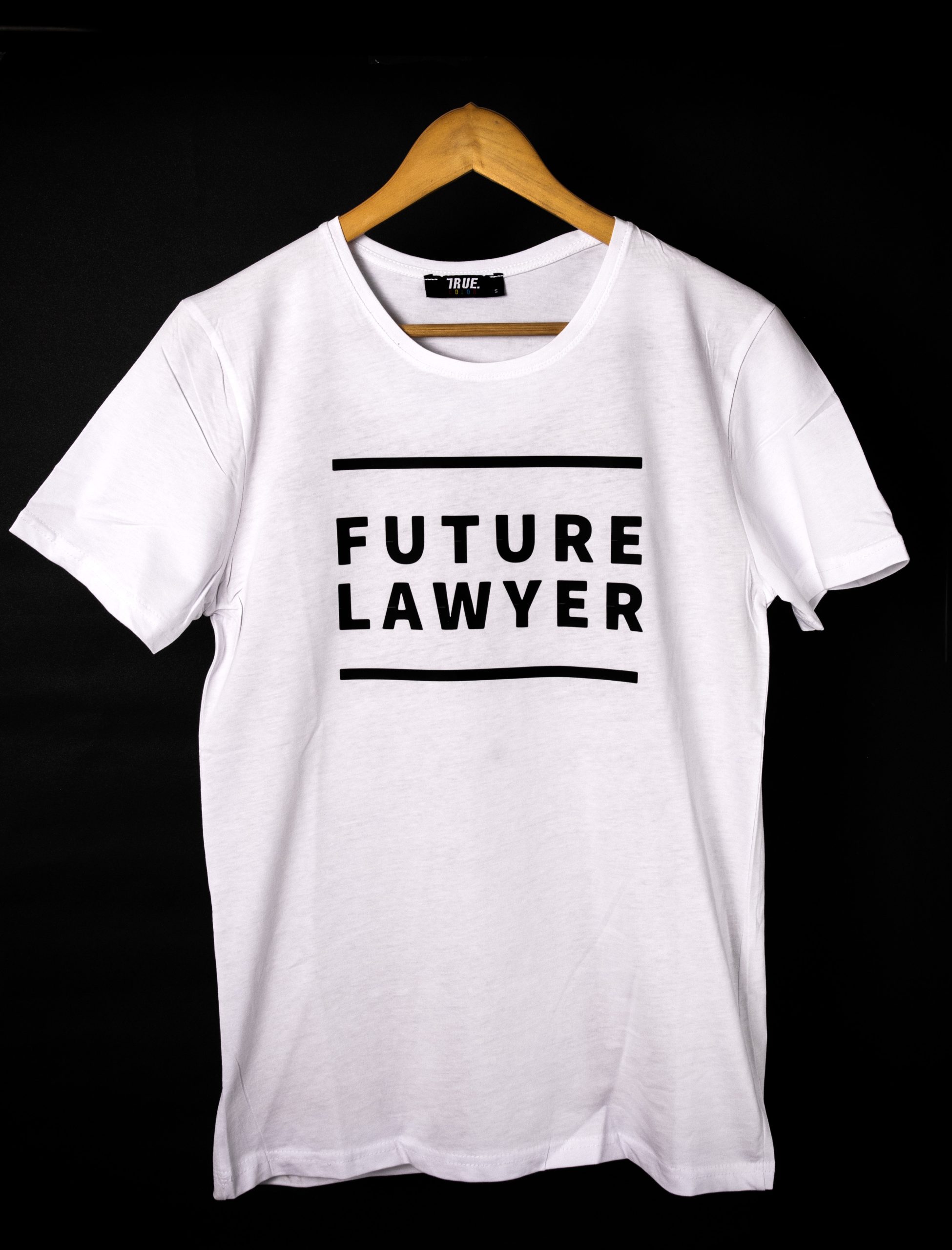 T-shirt BLANC *FUTURE LAWYER * – Image 2