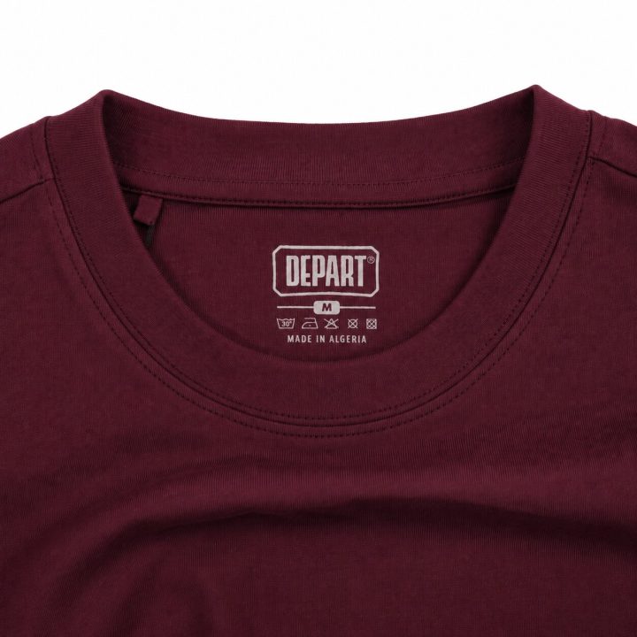Départ Homme T-shirt Oversize Bordo