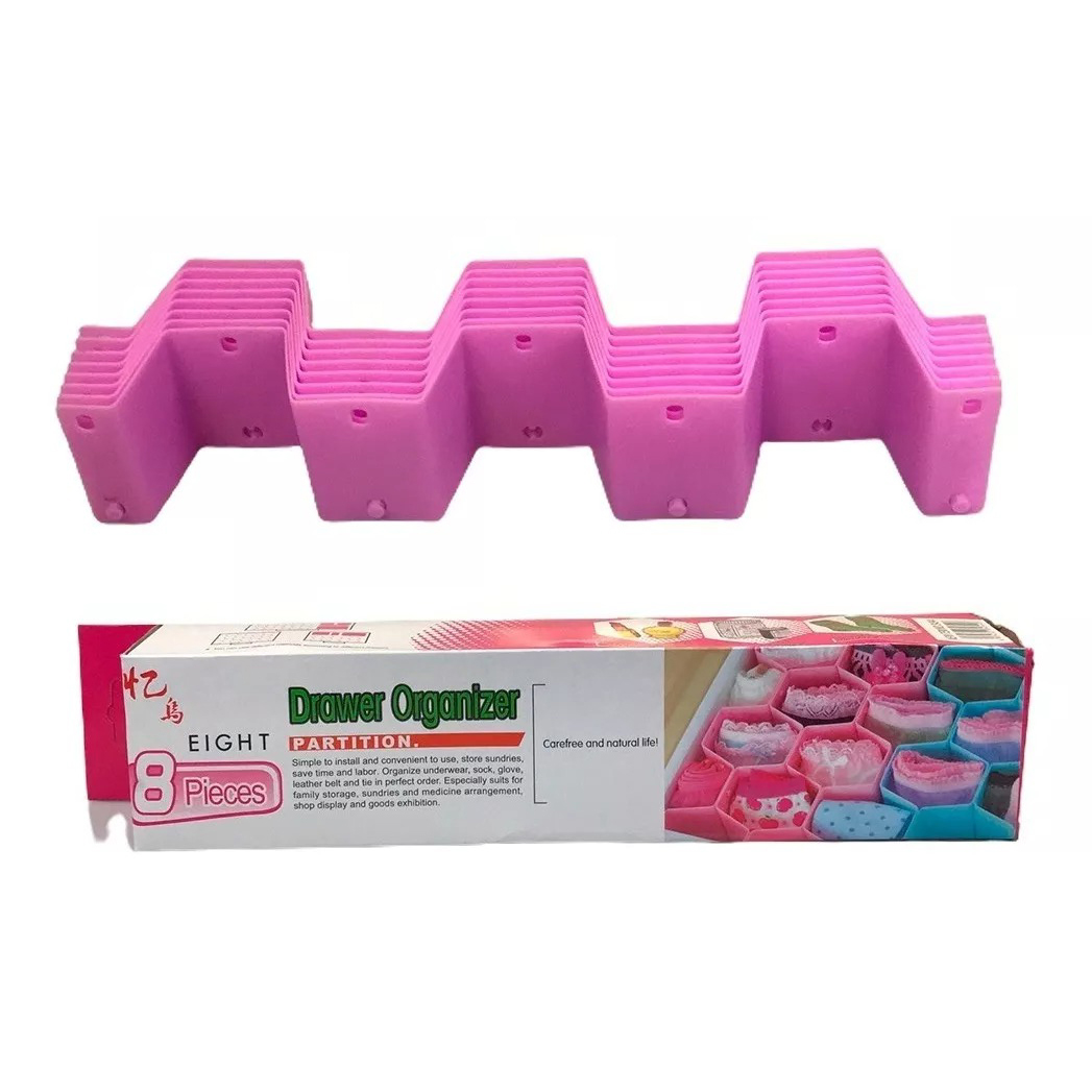 Organisateur de tiroirs en nid d'abeille 8 PCS – Image 2