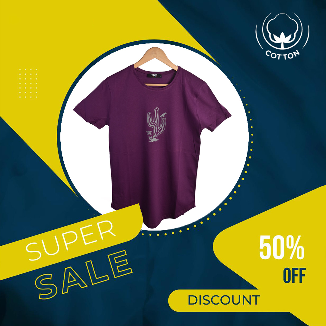 T-shirt VIOLET 2 *WILD LIFE * – Image 5