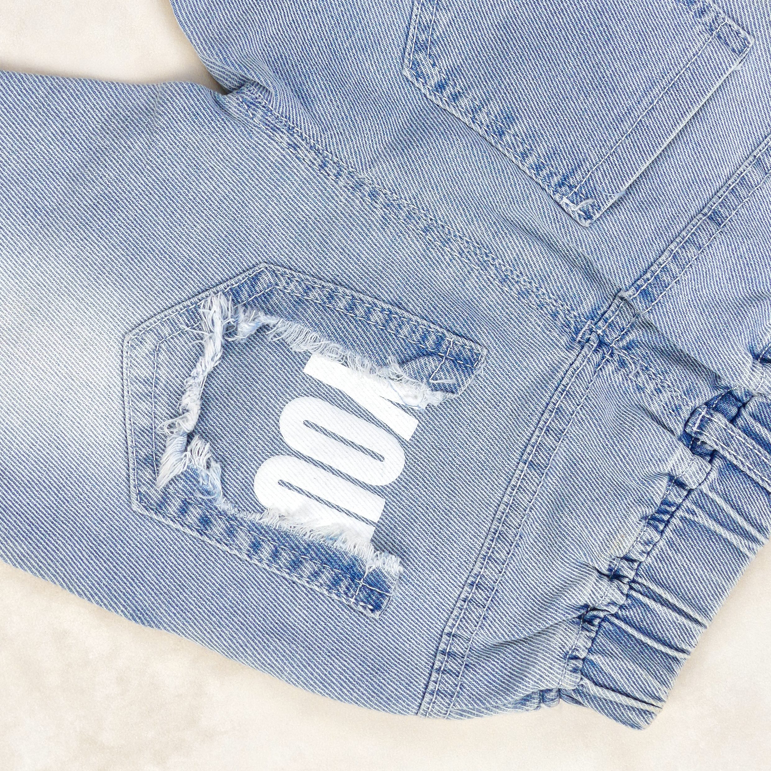 Pantalon jeans BLEU LD FAMOUS BRARO POP FASHION – Image 5