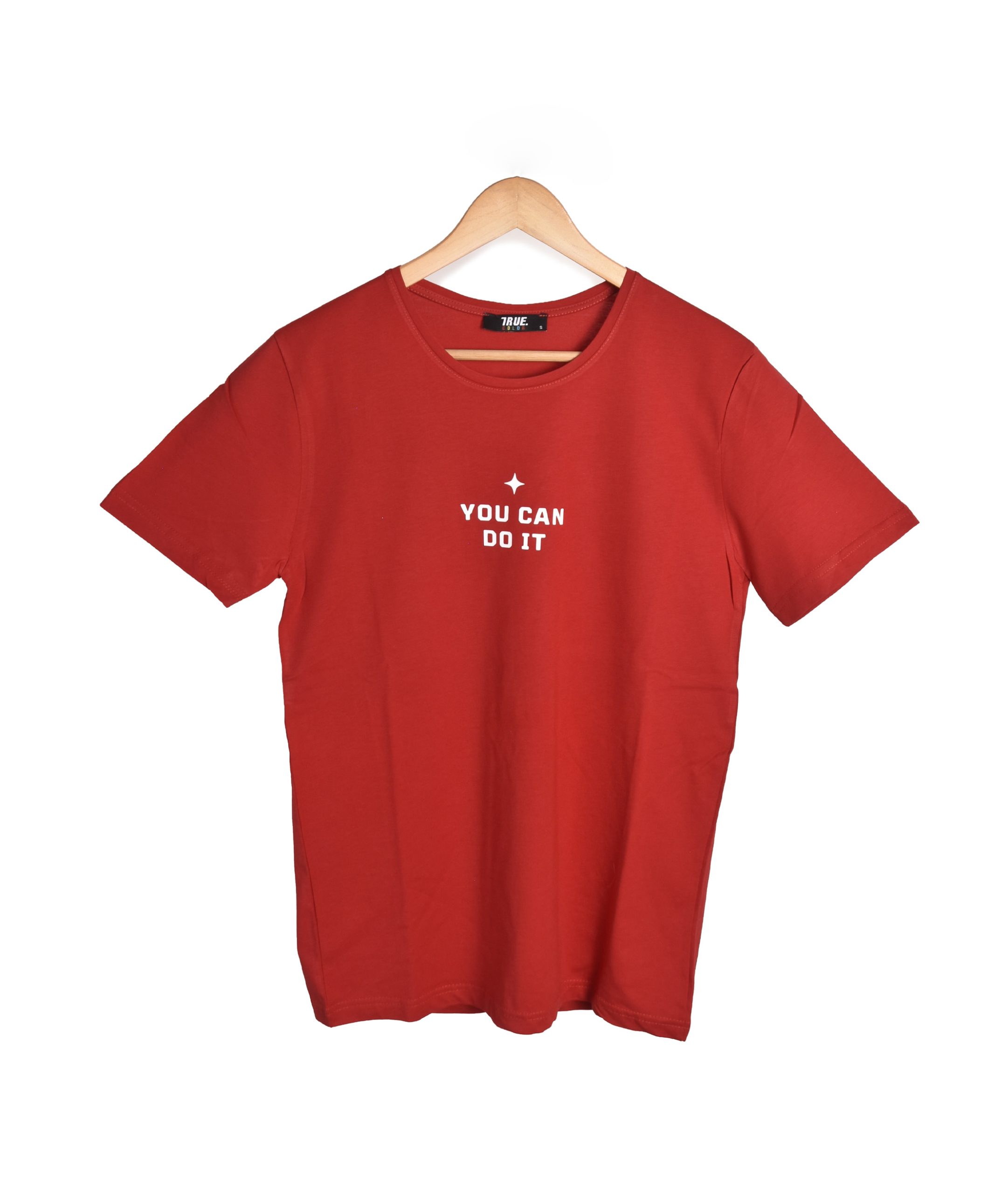 T-shirt ROUGE *YOU CAN DO IT* – Image 2
